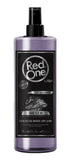 Silver After Shave Cologne Body Splash red one